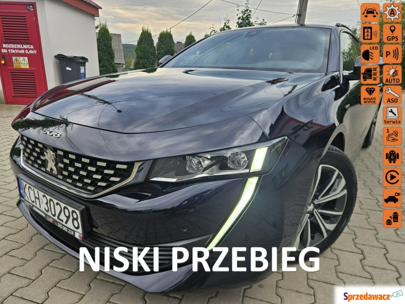 Peugeot 508 - GT- Line,Full Led,Kamera 360,As... - Samochody osobowe - Zagórze