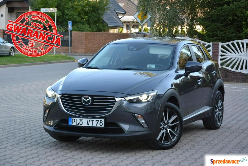 Mazda CX-3  SUV 2016,  2.0 benzyna - Na sprzedaż za 65 900 zł - Ostrów Mazowiecka