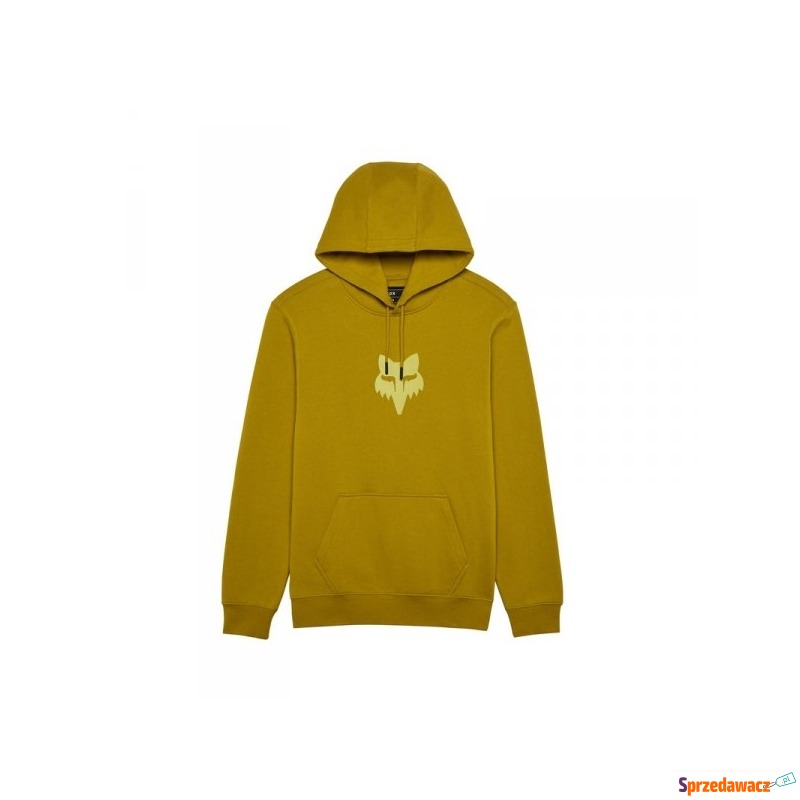 Fox bluza z kapturem  head fleece po mustard - Odzież motocyklowa - Police