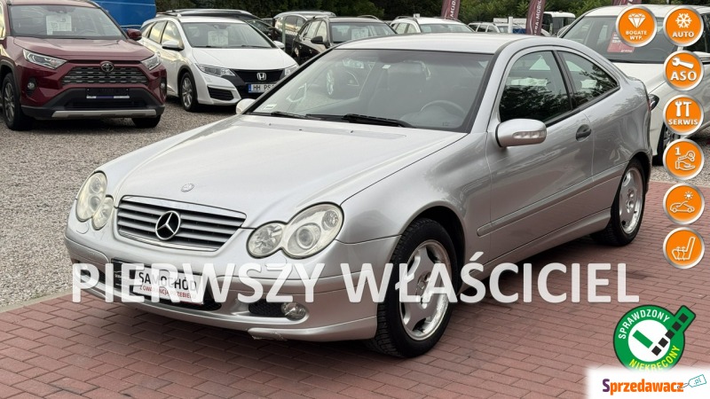 Mercedes - Benz C-klasa  Coupe/Sportowy 2004,  1.8 benzyna - Na sprzedaż za 11 500 zł - Międzyborów