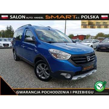 Dacia Dokker - 1.2 TCE / STEPWAY / Serwis / Klima / Bezwypadek