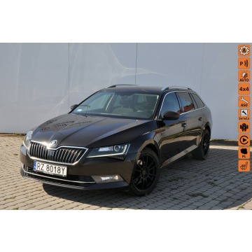 Škoda Superb - 2.0TDI 4x4 DSG 190KM El.Klapa Podgrz.Szyba Serwis SalonPL AppConnect