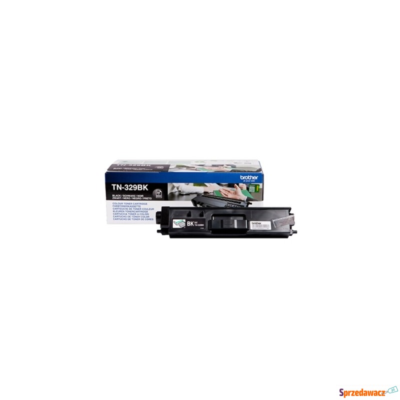 Toner Oryginalny Brother TN-329BK (TN329BK) (... - Tusze, tonery - Bytom