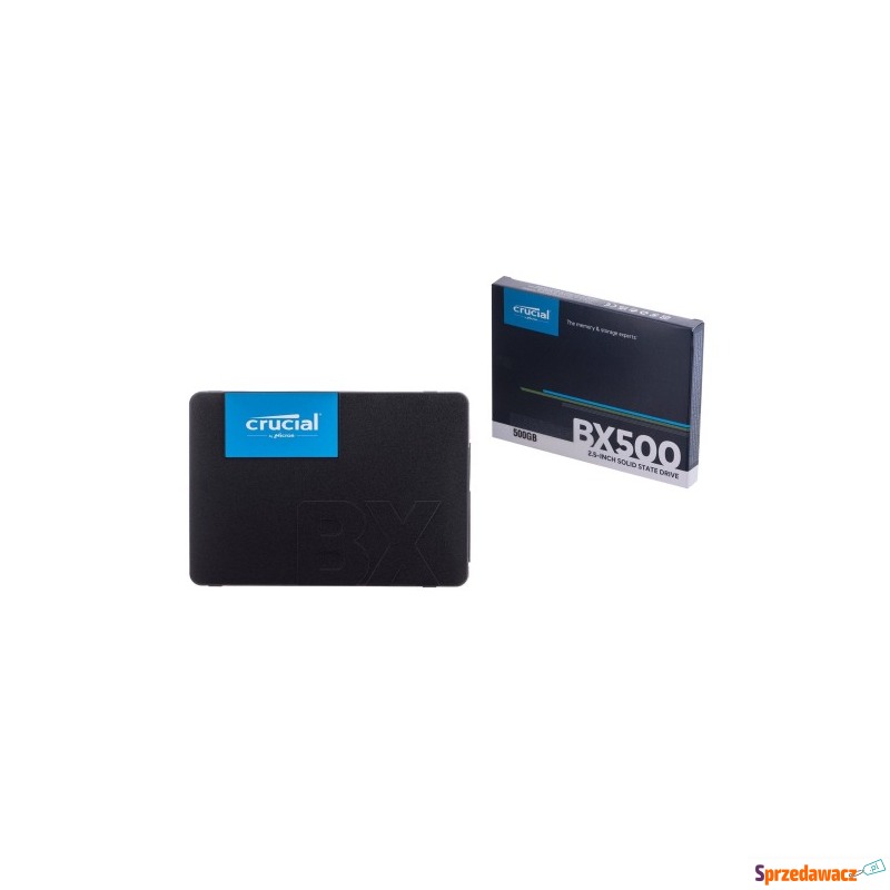 Dysk SSD Crucial BX500 500GB 3D NAND SATA 2.5 - Dyski twarde - Poznań