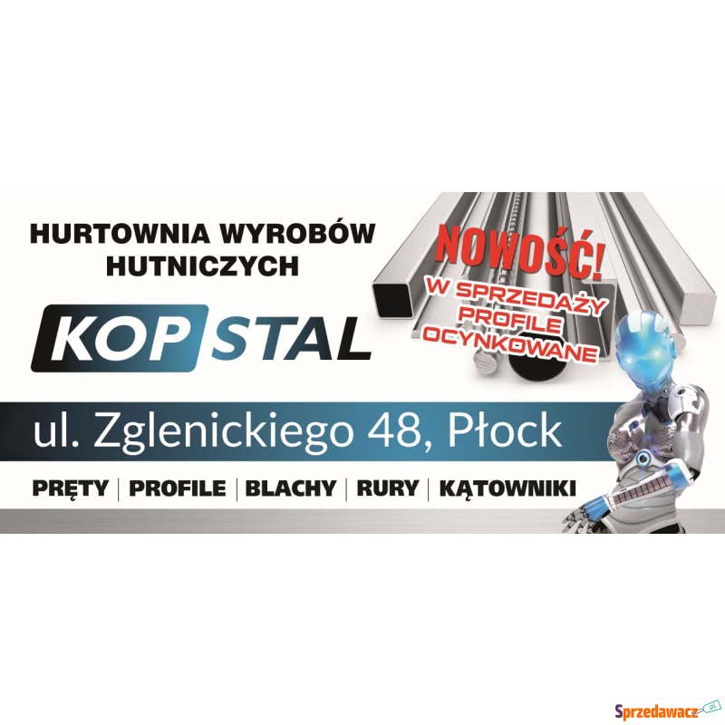 Profil stalowy 100x20x1,5 gat.I - Balustrady, poręcze - Płock