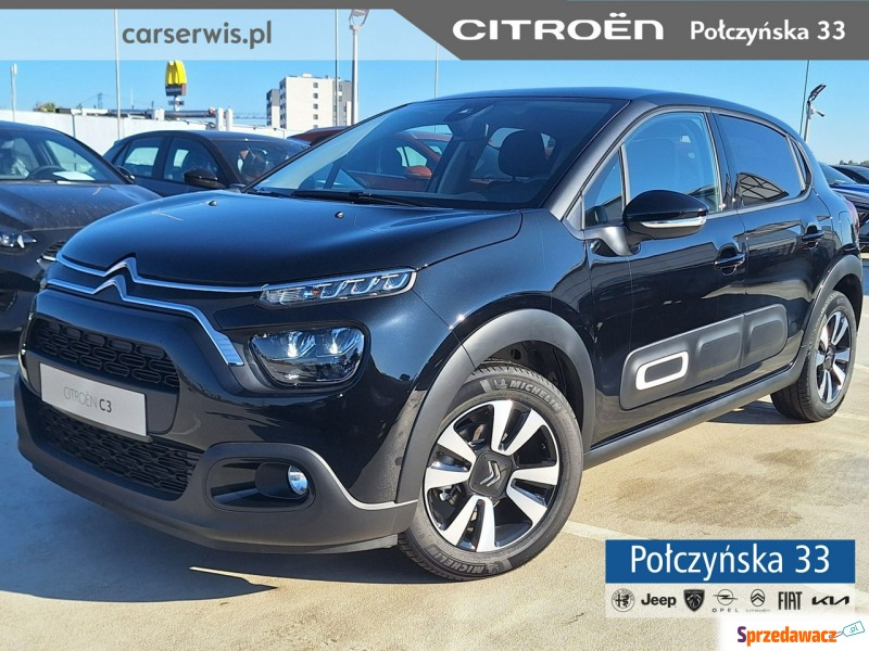 Citroen C3  Hatchback 2024,  1.2 benzyna - Na sprzedaż za 74 900 zł - Warszawa