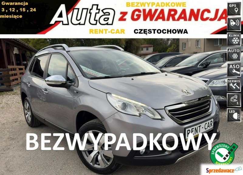 Peugeot 2008  SUV 2016,  1.2 benzyna - Na sprzedaż za 35 900 zł - Częstochowa