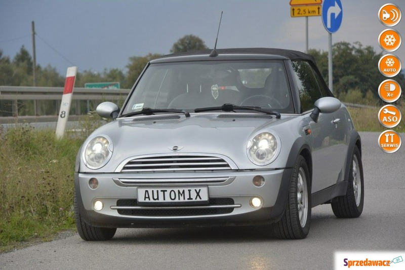 Mini Cooper - 1.6 Benzyna Cabrio gwarancja pr... - Samochody osobowe - Sędziszów Małopolski