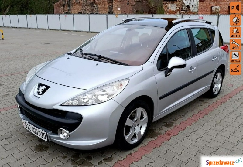 Peugeot 207 2008,  1.6 benzyna - Na sprzedaż za 12 400 zł - Tomaszów Mazowiecki