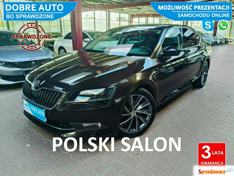 Skoda Superb  Liftback 2017,  2.0 benzyna - Na sprzedaż za 93 800 zł - Mysłowice