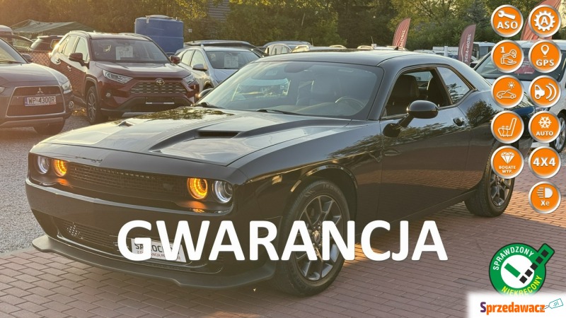 Dodge Challenger  Coupe/Sportowy 2018,  3.6 benzyna - Na sprzedaż za 92 500 zł - Międzyborów