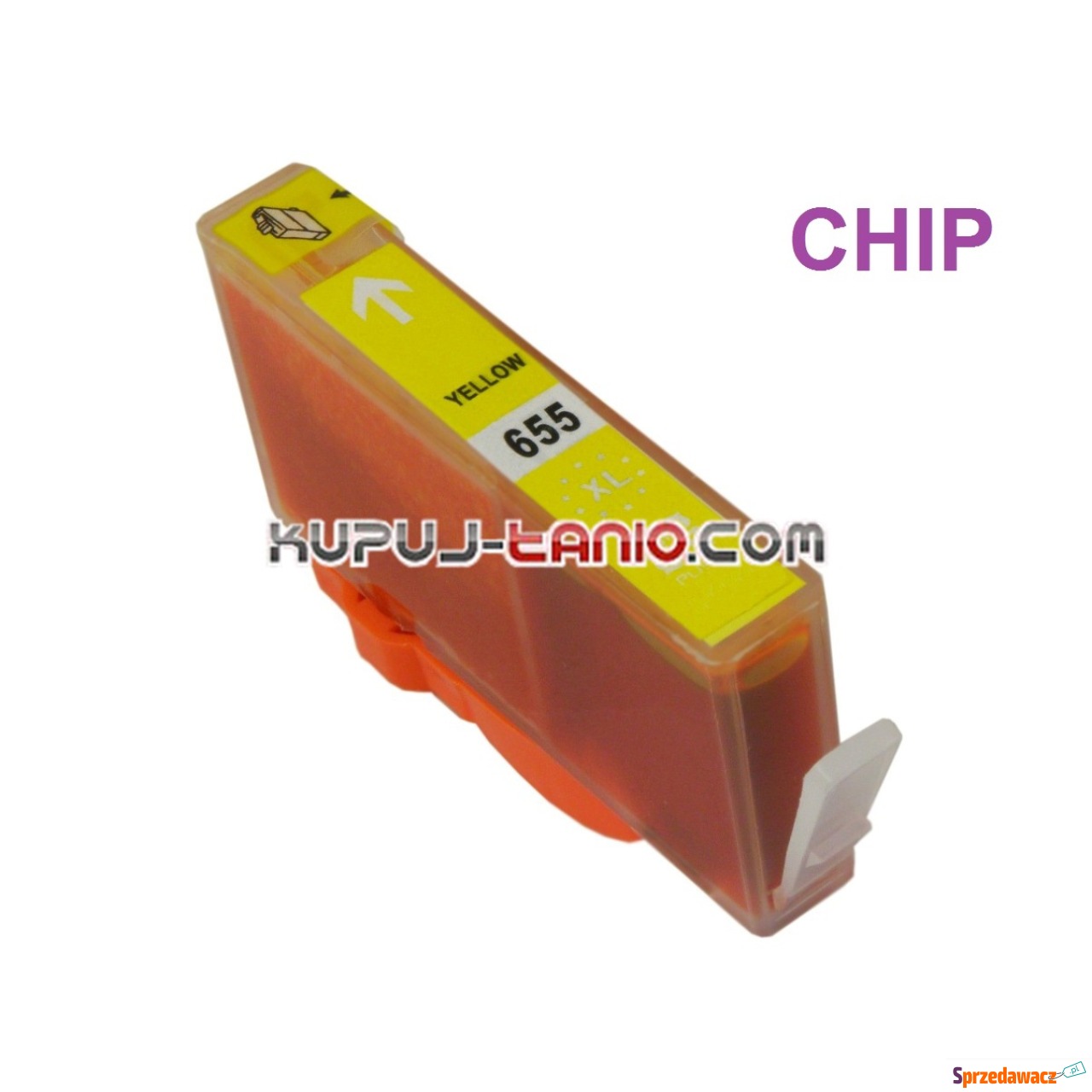 HP 655XL Yellow tusz (BT) tusz...