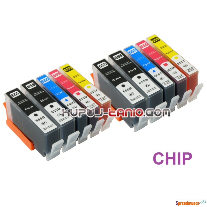 HP 655XL tusze (10 szt. Celto)...
