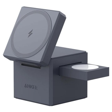 Anker MagSafe Cube 15W 3w1 szary