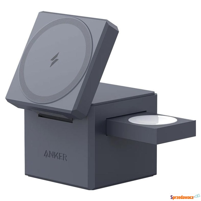 Anker MagSafe Cube 15W 3w1 szary - Ładowarki sieciowe - Bytom