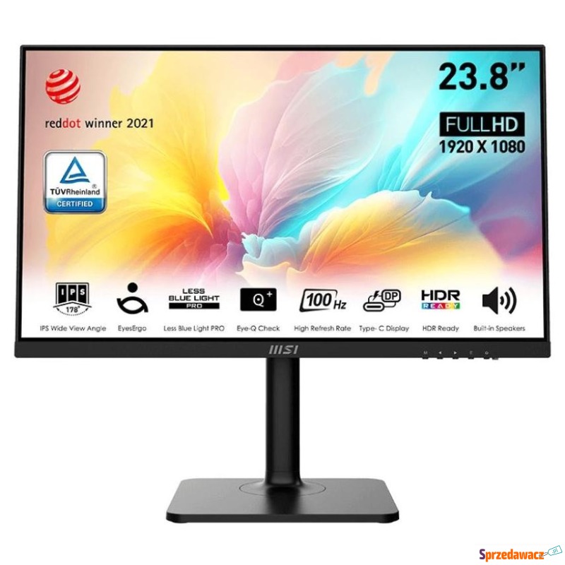 MSI MODERN MD2412P - 24'' | IPS | Full HD | 1ms... - Monitory LCD i LED - Jastarnia