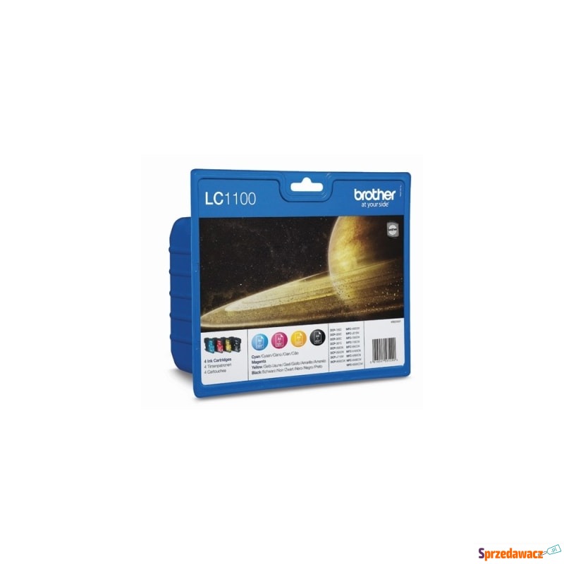 Tusze Oryginalne Brother LC-1100 CMYK (LC1100... - Tusze, tonery - Warszawa