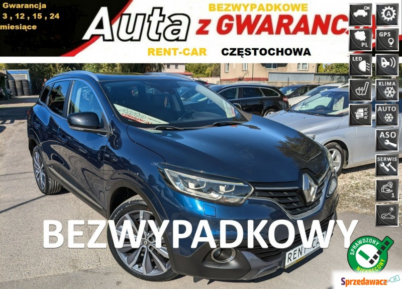 Renault Kadjar -  *Bose*OPŁACONY Bezwypadkowy... - Samochody osobowe - Częstochowa