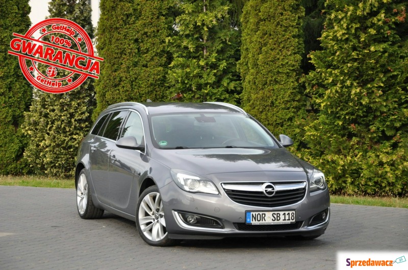 Opel Insignia 2016,  2.0 diesel - Na sprzedaż za 37 900 zł - Brok