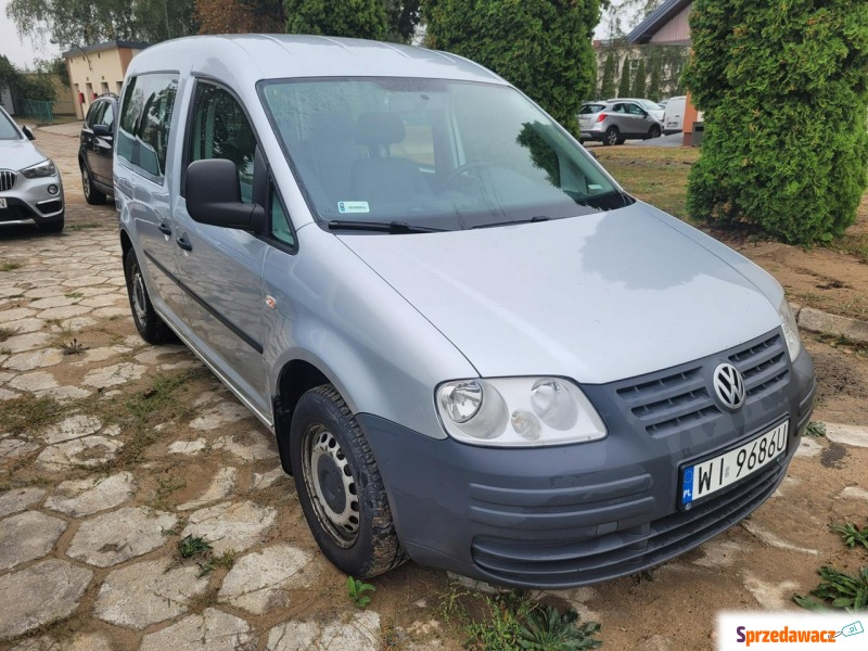 Volkswagen Caddy 2010,  1.6 benzyna - Na sprzedaż za 14 145 zł - Komorniki