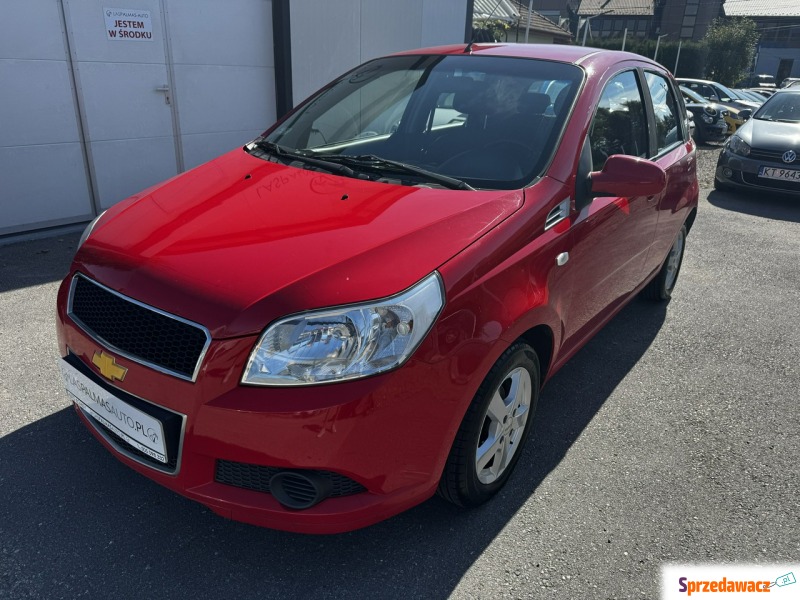 Chevrolet Aveo  Hatchback 2009,  1.2 benzyna+LPG - Na sprzedaż za 8 500,00 zł - Gdów