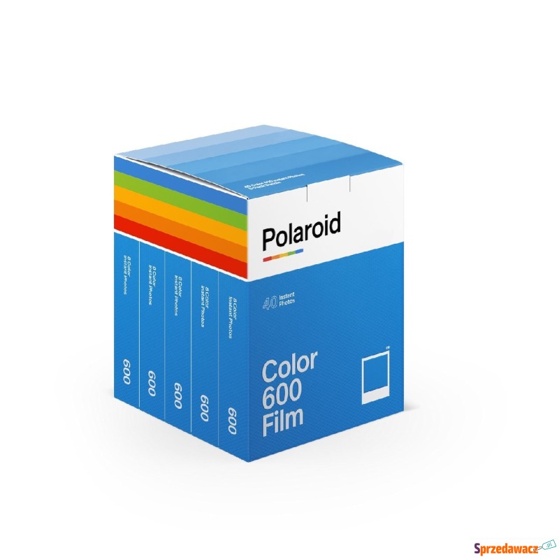 Polaroid COLOR FILM 600 5-PACK - Pozostały sprzęt optyczny - Włocławek