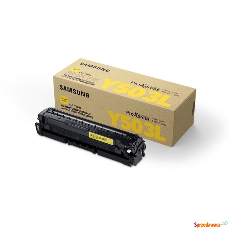 HP Inc. Samsung CLT-Y503L H-Yield Yellow Toner - Tusze, tonery - Pruszków