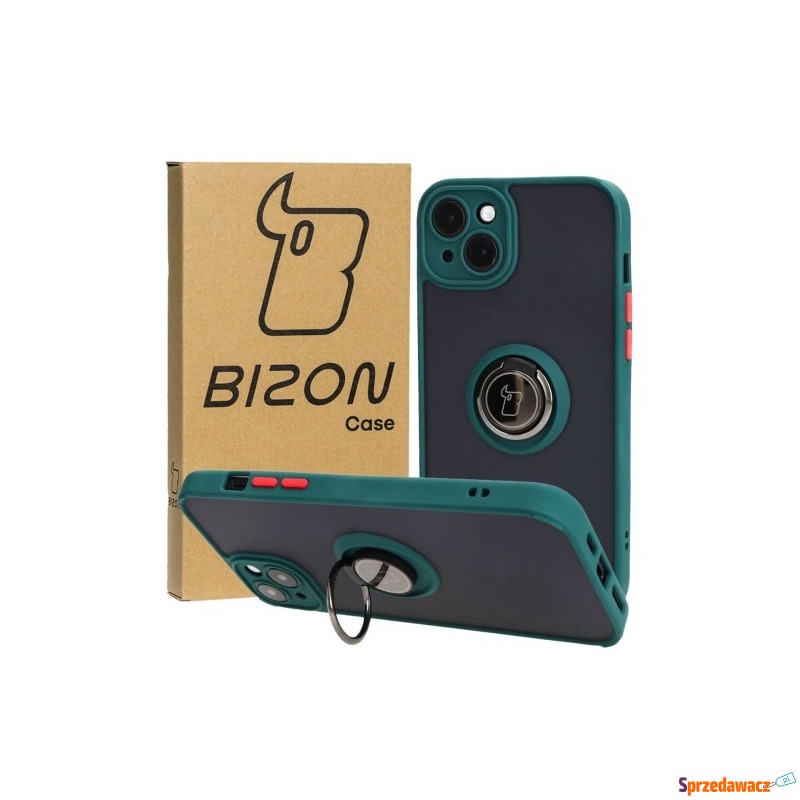 Etui z uchwytem na palec Bizon Case Hybrid Ring... - Etui na telefon - Łomża