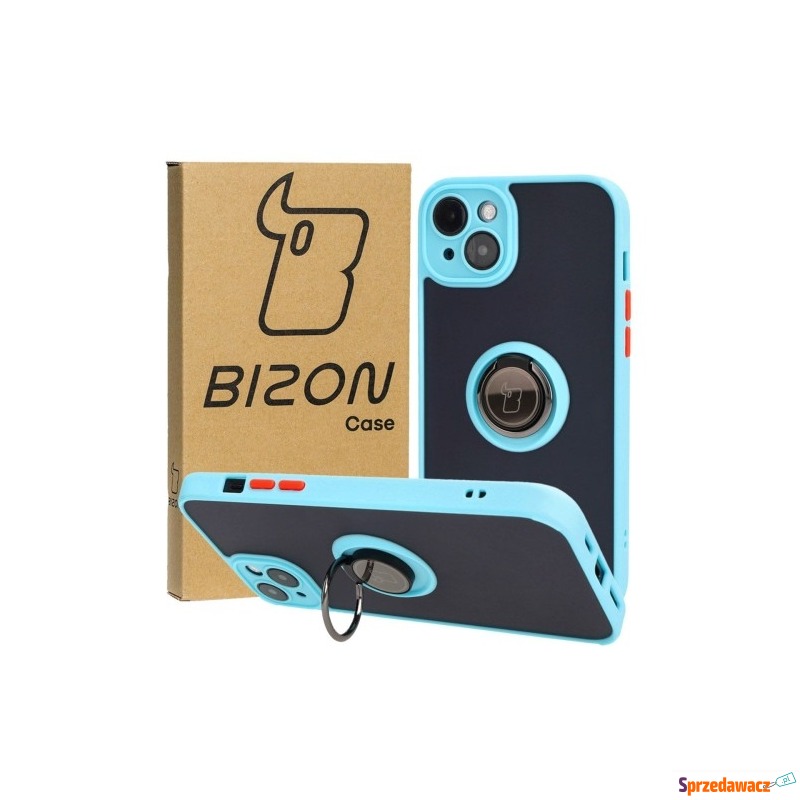 Etui z uchwytem na palec Bizon Case Hybrid Ring... - Etui na telefon - Białystok