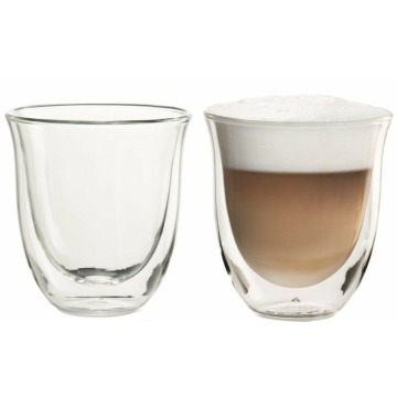 Zestaw szklanek De'Longhi DLSC311 Do Cappuccino 2 x 270 ml