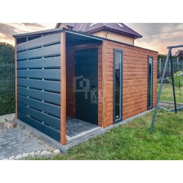 Schowek - Domek Ogrodowy 2,5x2m + Wiata 1m - 2x... - Altany, domki, namioty - Nowy Sącz - zdjęcie 5