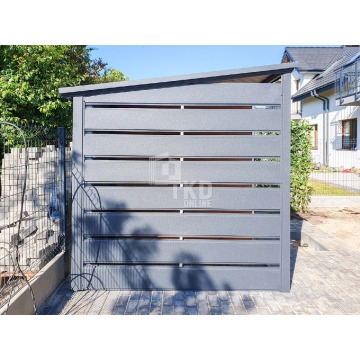 Schowek - Domek Ogrodowy 2x2 + wiata 1,2m - Brama... - Altany, domki, namioty - Kostrzyn nad Odrą - zdjęcie 8