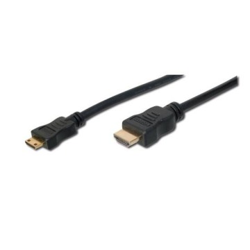 Kabel HDMI ASSMANN HDMI C (mini) M - HDMI A M 2m