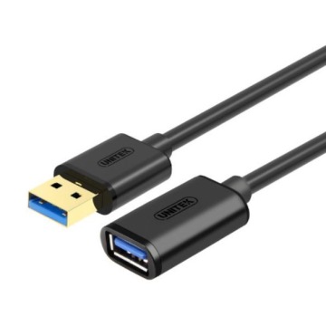 Unitek Przedłużacz USB3.0 AM-AF; 2m, Y-C459BBK