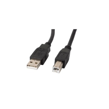 Kabel LANBERG USB 2.0 AM-BM 3M Ferryt czarny