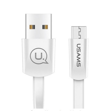 Kabel USAMS U2 US-SJ201 microUSB 1,2m biały