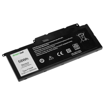 Bateria Green Cell do Dell Inspiron 15 7537 17 7737 7746 4 cell 14.8V