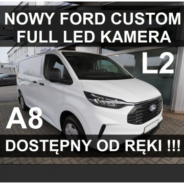 L2 A8 Nowy Ford Custom 136KM Full Led Kamera Dostępny od ręki ! 1913zł