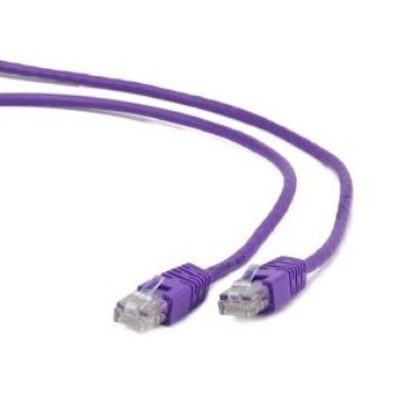 Patchcord UTP Gembird ( RJ45 - RJ45 kat.5e 0,25m fioletowy )