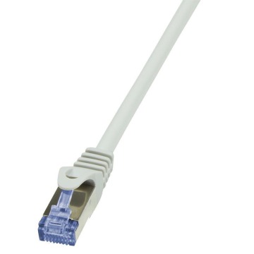 Kabel Patchcord LogiLink CAT.6A S FTP 10m szary