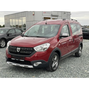 Dacia Dokker - 1.3 16V TCe 131KM 2020r, Stepway, tylko 42 tys km, kamera, navi