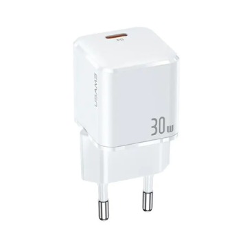 Ładowarka Usams T45 mini US-CC148 30W biała