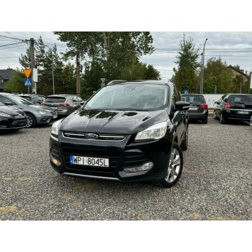 Ford Kuga Napęd 4x4, skórzana tapicerka, asystent parkowania, stan ide