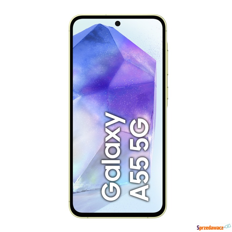 Smartfon Samsung Galaxy A55 5G 8 128GB żółty - Telefony komórkowe - Mikołów