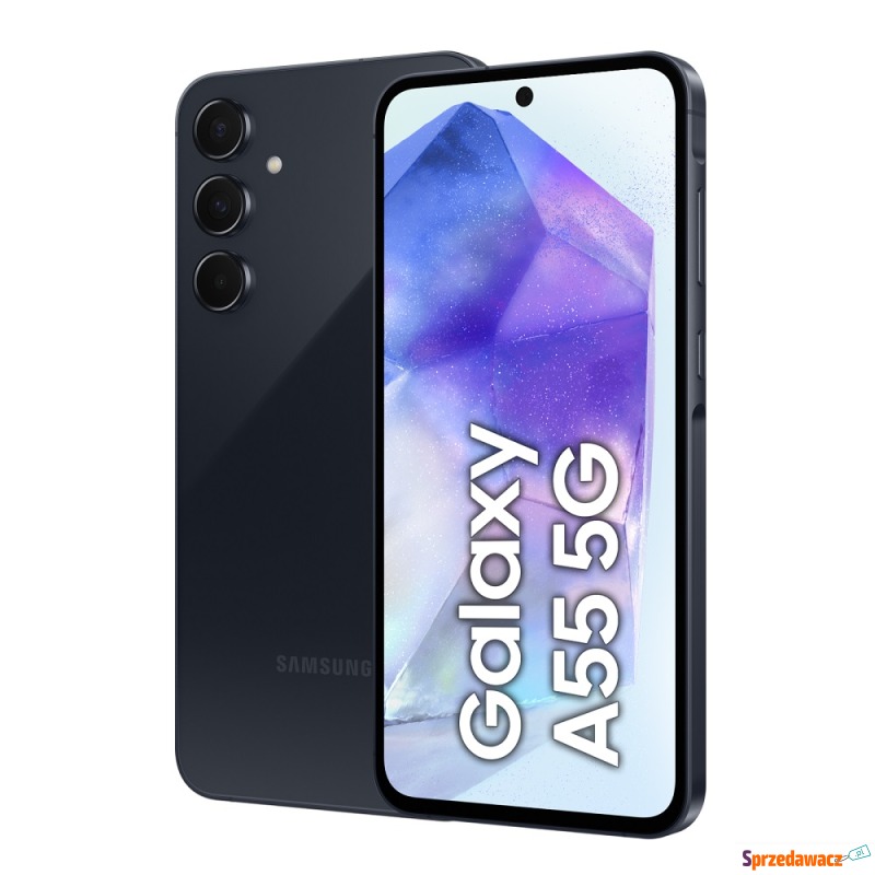 Smartfon Samsung Galaxy A55 5G 8 128GB granatowy - Telefony komórkowe - Działdowo