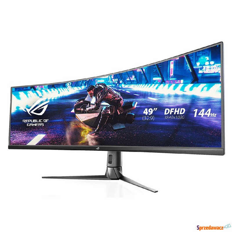 Monitor ASUS ROG STRIX XG49VQ Curved 49" Czarny - Monitory LCD i LED - Zielona Góra