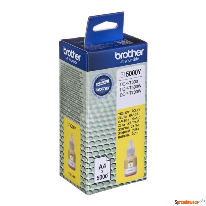 Tusz Brother BT5000Y Yellow żółty - Tusze, tonery - Wrocław