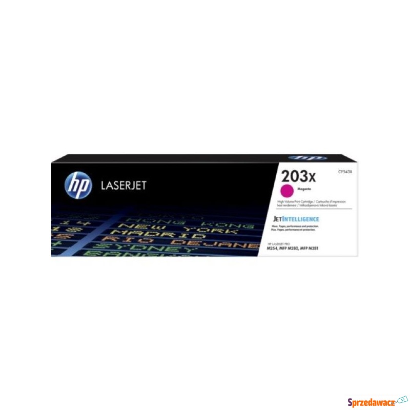 Toner HP 203X Magenta  CF543X - Tusze, tonery - Olsztyn