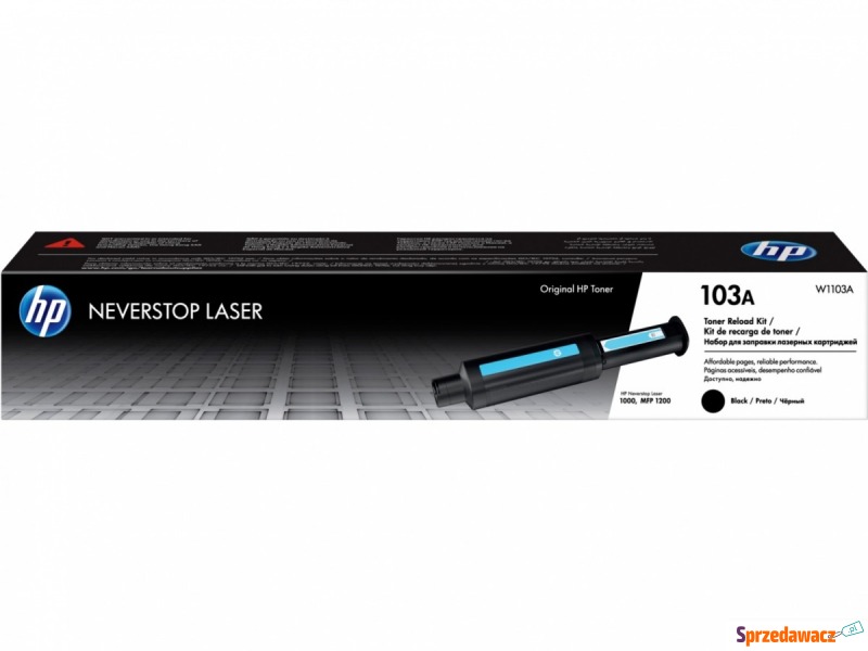 Toner HP 103A Black W1103A - Tusze, tonery - Kielce