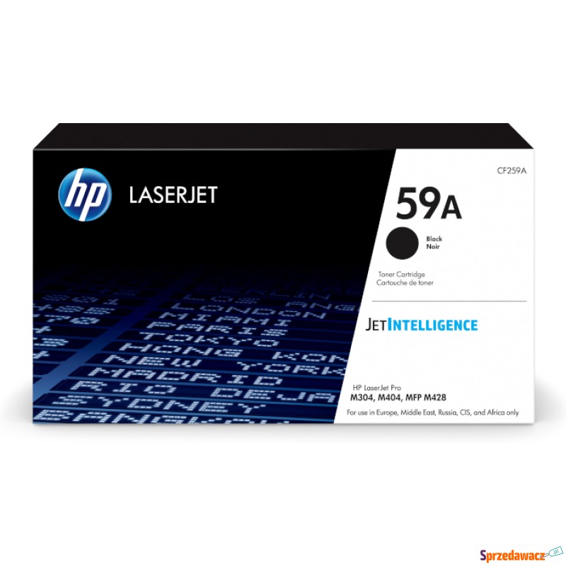 Toner HP 59A Black CF259A - Tusze, tonery - Bielsko-Biała